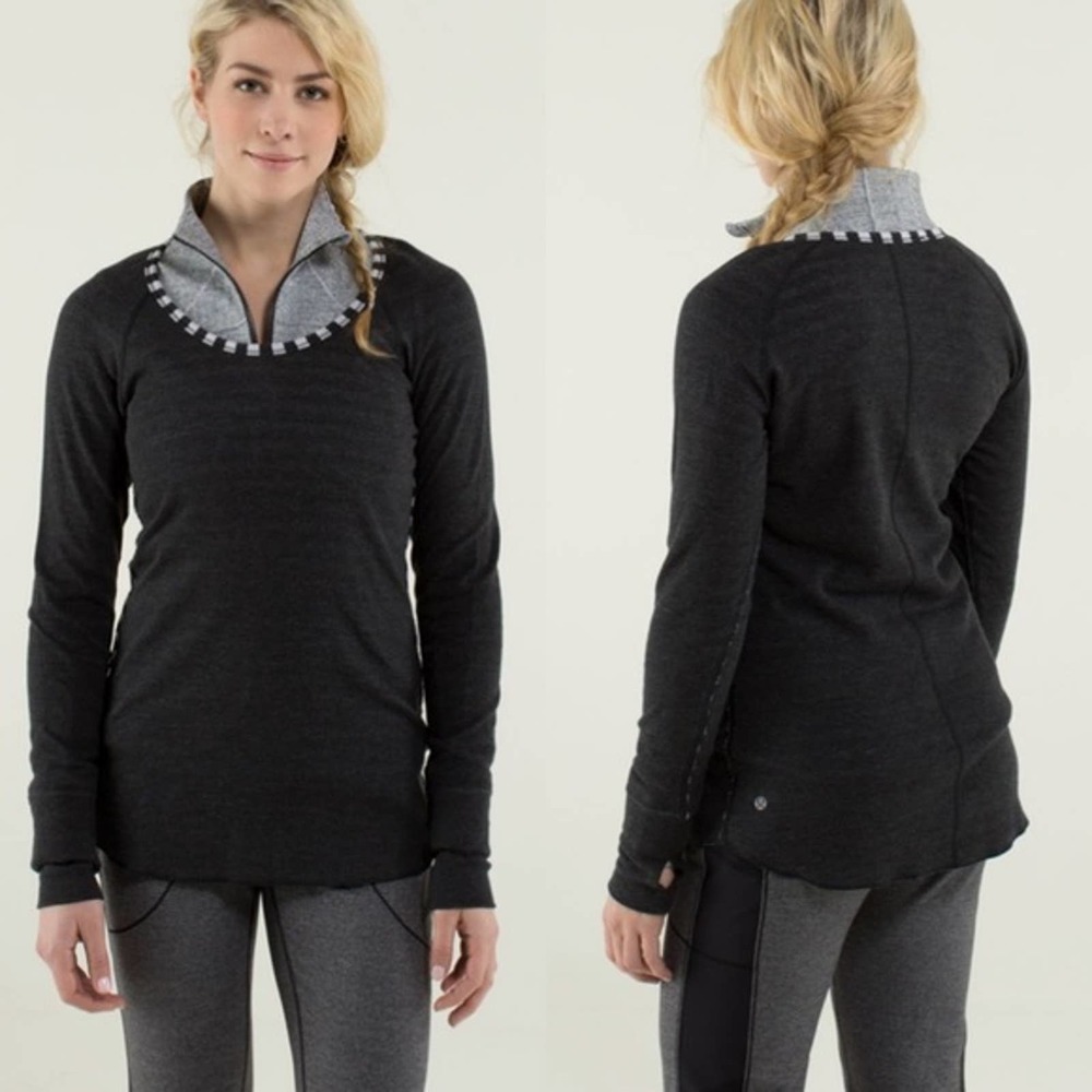 Lululemon Reversible Open Your Heart Long Sleeve